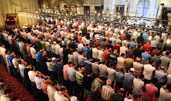 Bayramda Camiler doldu taştı