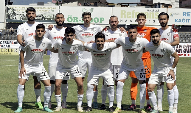 Nazilli Belediyespor Ligi 15. sırada tamamladı.