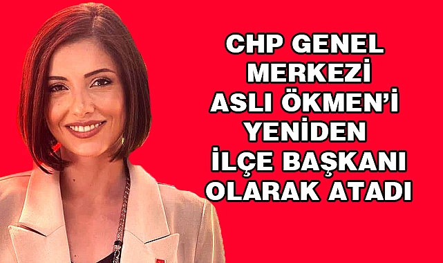 Aslı Ökmen CHP'de Yeniden Başkan
