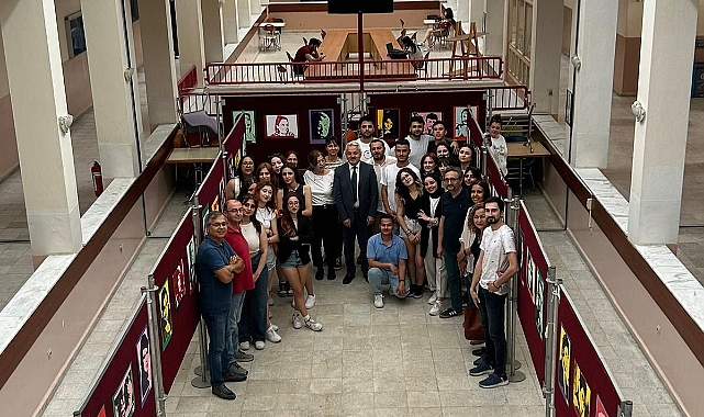 Aydın MYO’da “Yeşilçam ve Portreler Baskı Resim Sergisi” Açıldı