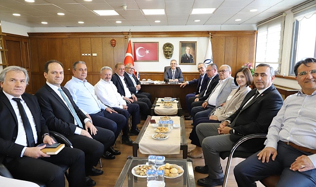 CHP heyetinden Başkan Tetik'e hayırlı olsun ziyareti