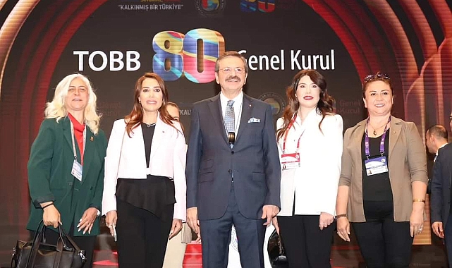Güler Kurudere Akbaş TOBB Genel Kuruluna katıldı