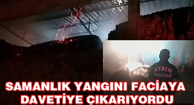  Samanlık Yangını faciaya dönmeden söndürüldü