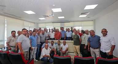 BAŞKAN ÖZEL MUHTARLARLA BULUŞTU 