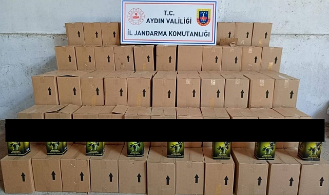 Piyasa Değer 1 Milyon 200 Bin TL değerinde sahte Zeytinyağı ele geçirildi