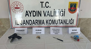 Şüphe üzerine durdurulan araçta uyuşturucu çıktı