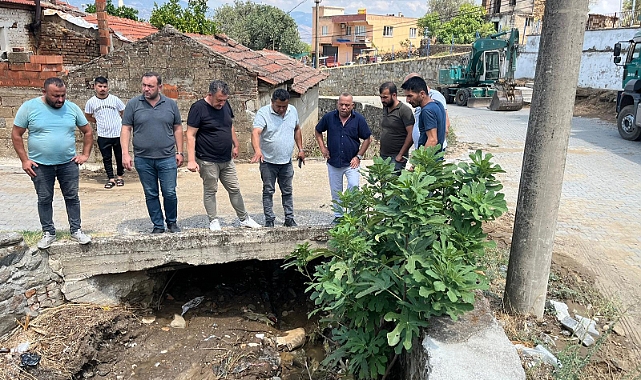 BOZDOĞAN'DA SELİN İZLERİ HIZLA SİLİNİYOR