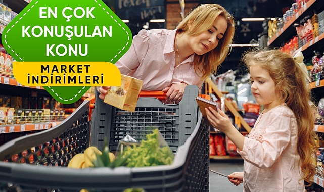 En çok market indirimlerini konuştuk!