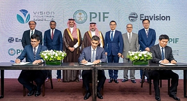 Envision Energy, Kamu Yatırım Fonu (PIF) ve Vision Industries Yenilenebilir Enerji Alanında Yeni Bir Girişim Oluşturmak İçin Güçlerini Birleştiriyor