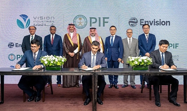 Envision Energy, Kamu Yatırım Fonu (PIF) ve Vision Industries Yenilenebilir Enerji Alanında Yeni Bir Girişim Oluşturmak İçin Güçlerini Birleştiriyor