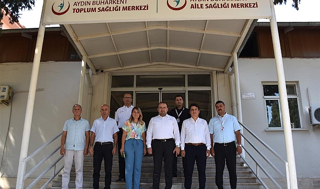 IL SAĞLIK MÜDÜRÜ  ZİYARETLERE DEVAM EDİYOR