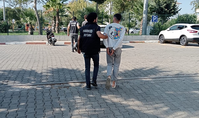 KUYUCAKTAN NAZİLLİ'YE UYUŞTURUCU SOKMAYA ÇALIŞIYORLARDI YAKALANDILAR