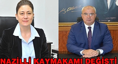 Nazilli Kaymakamı Arısoy Melikgazi’ye atandı