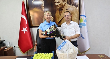 Doğanca’dan Merkezefendi Belediye Başkanı Şeniz Doğan’a ziyaret