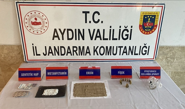 Kaldığı Pansiyonda Eroinle yakalandı
