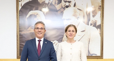 Kaymakam Küpeli’den Başkan Tetik’e ziyaret