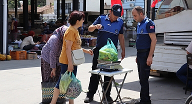 Nazilli zabıta ekiplerinden hassas denetim