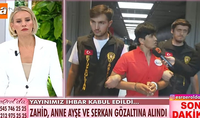 14 yaşındaki kızı istismar eden Afgan uyruklu kişi Esra Erol’da gözaltına alındı.