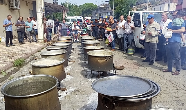 İsabeyli geleneksel keşkek hayrı yeniden başladı