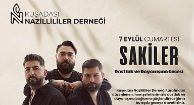 Kuşadası Nazilli’liler derneği Dostluk ve Dayanışma gecesi