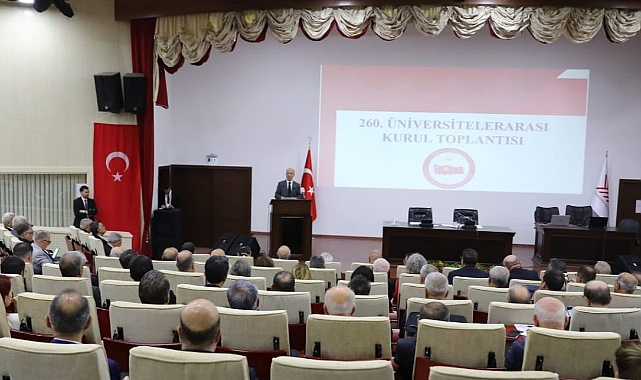 Rektör Kent 260. Üniversitelerarası Kurul Toplantısına Katıldı