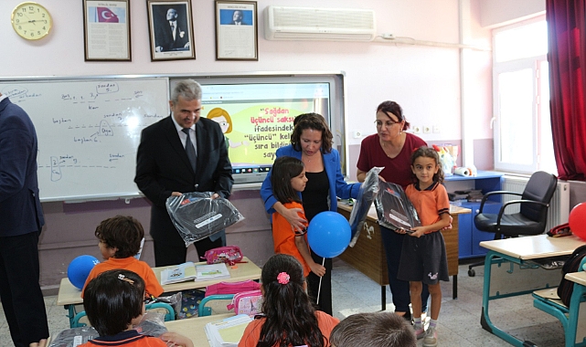 TKDK’DAN KIRSALDAKİ ÖĞRENCİLERE OKUL ÇANTASI DESTEĞİ