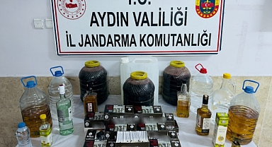 Nazilli’de Litrelerce Sahte Alkol Ele Geçirildi