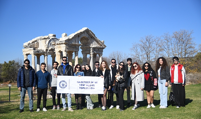 ADÜ'lü Öğrenciler Afrodisias ve Karacasu’da Sanatla Buluştu