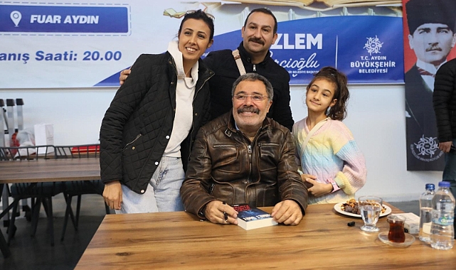 AYDIN KİTAP FUARI’NA KATILAN VATANDAŞLAR BAŞKAN ÇERÇİOĞLU’NA TEŞEKKÜR ETTİ