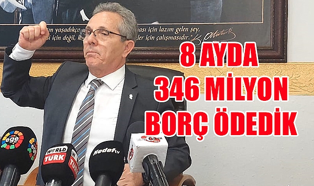 Başkan Tetik, Belediyenin Borç Durumunu açıkladı