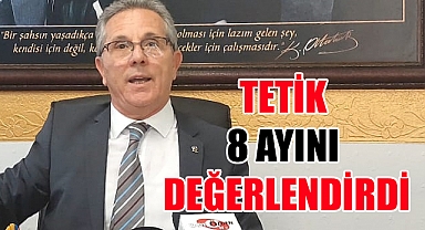 BAŞKAN TETİK GAZETECİLER İLE BİR ARAYA GELDİ
