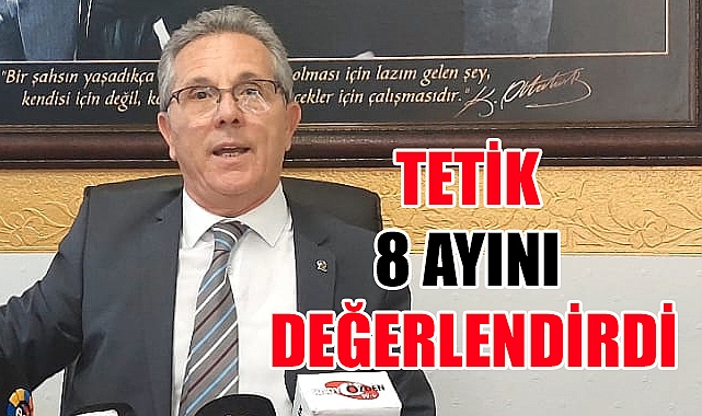 BAŞKAN TETİK GAZETECİLER İLE BİR ARAYA GELDİ