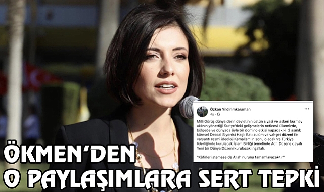 Aslı Ökmen’den O Paylaşımlara sert tepki