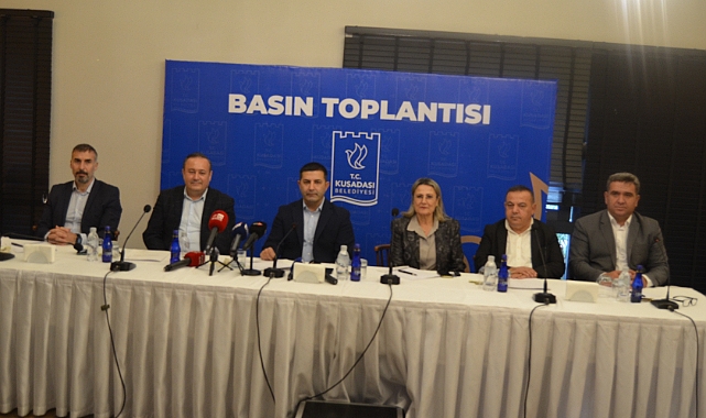 KUŞADASI BELEDİYE BAŞKANI ÖMER GÜNEL'DEN VEDA TOPLANTISI