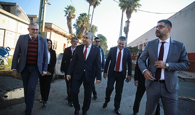 Rektör Kent  Sümer Kampüsü'nde İncelemelerde Bulundu