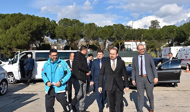 Aydın İl Sağlık Müdürü Dr. Eser Şenkul, saha ziyaretlerini sürdürüyor