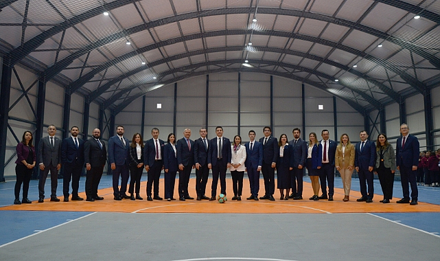 EGİAD Ortaokulu Spor Salonu Tamamlandı