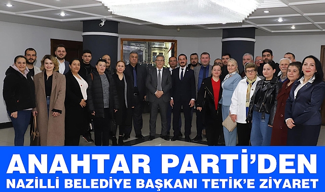 Anahtar Parti’den Tetik’e ziyaret