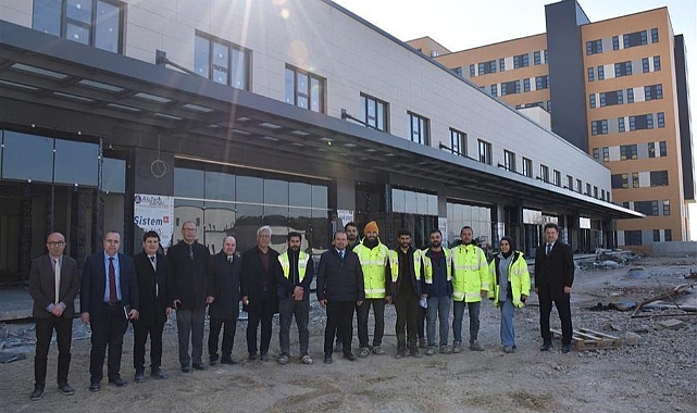 AYDIN ŞEHİR HASTANESİNDE SON DÜZLÜK