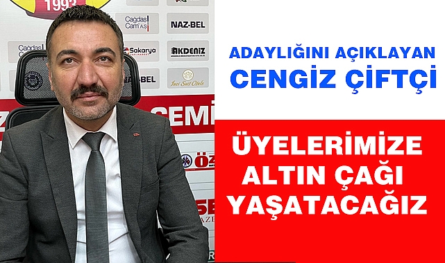 Berberler Odasında Cengiz Ciftçi Adaylığını açıkladı