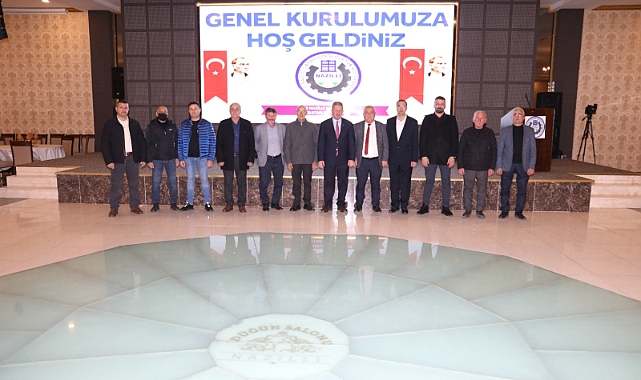 NAZİLLİ SANAYİ SİTESİ KOOPERATİFİ GENEL KURULUNDA NURİ ARSLAN GÜVEN TAZELEDİ
