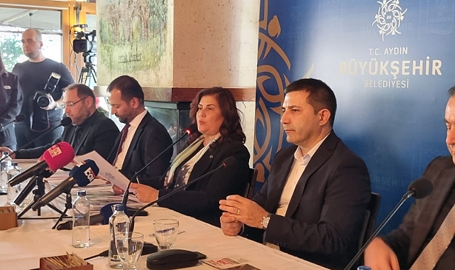 ÖMER GÜNEL'İN BASIN TOPLANTISINA ÖZLEM ÇERÇİOĞLU'DA KATILDI YATIRIMLARI KONUŞTULAR