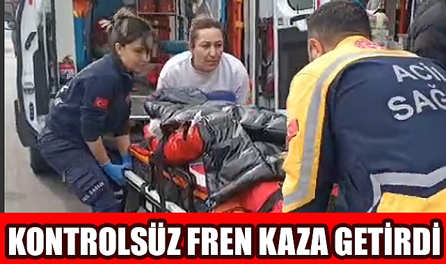 Panik kazaya neden oldu.