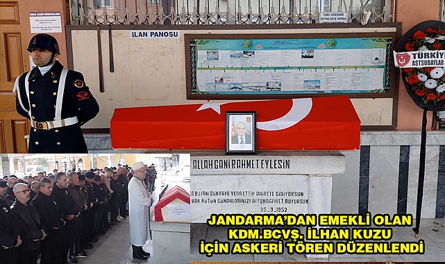 Son Yolculuğuna Askeri törenle uğurlandı