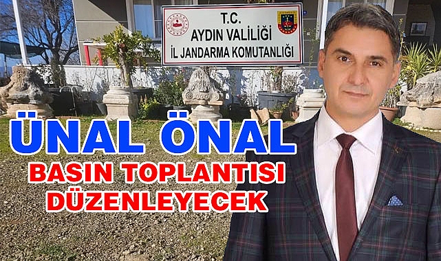Ünal Önal Basın Toplantısı düzenliyor