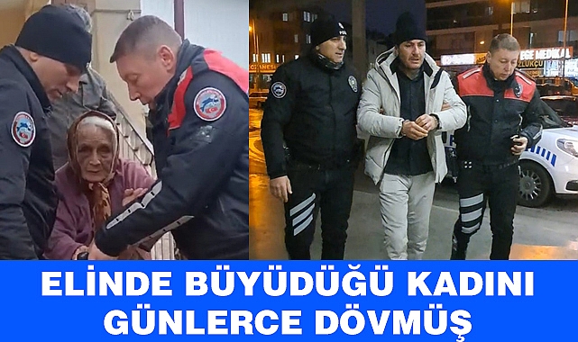 Vicdansız adam Yaşlı Kadını Günlerce döverek eve hapsetmiş