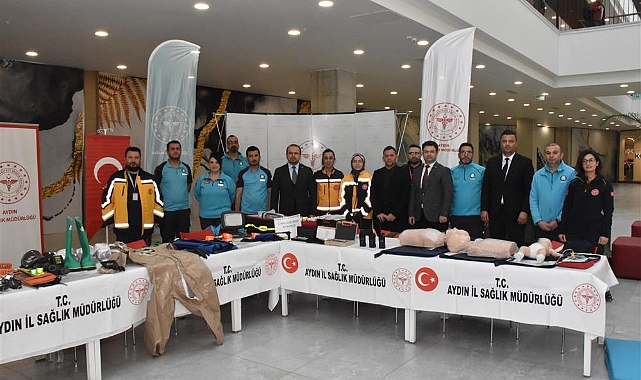 AYDIN İL SAĞLIK MÜDÜRLÜĞÜNDEN DEPREM ETKİNLİĞİ