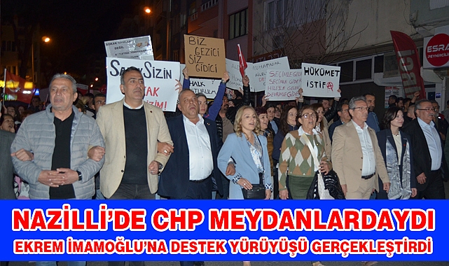 CHP ‘Saraçhane Ruhu ile Yürüyoruz’ diyerek meydandaydı