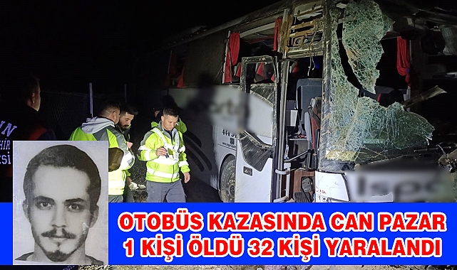 Otobüs kazasında can pazarı