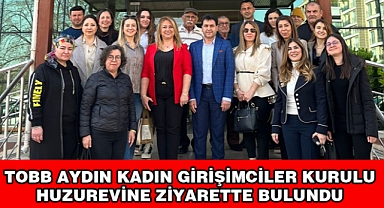 TOBB Kadın Girişimciler kurulu Huzurevini ziyaret etti.